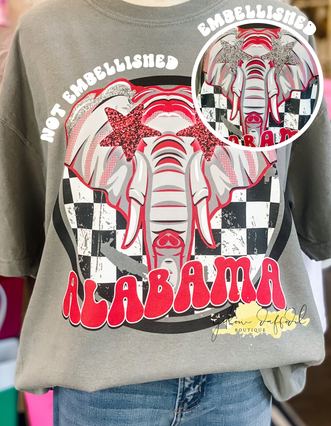 Game Day Alabama Graphic V-neck Top main image 0