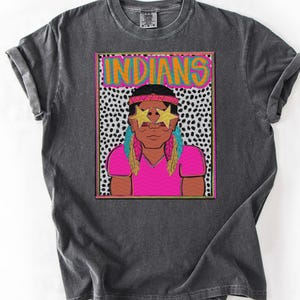 Preppy Indians Mascot Tee, Game Day Tee, School Spirit Tee, Indian Mascot Tee, football mom Tee, cute game day Tee