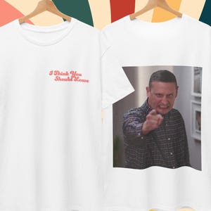 Ich denke, du solltest T-Shirt verlassen, Tim Robinson Shirt, Unisex aus schwerer Baumwolle T-Shirt, Comedy Fan Geschenk, Youtube Merch