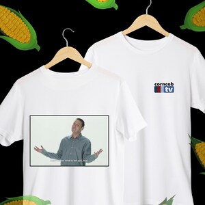 Tim Robinson ITYSL Grafik-T-Shirt, ich denke, dass Sie sollten Shirt verlassen, lustiges Sketch-Comedy-Meme-Shirt, Coffin-Flop, Corncob-TV-T-Shirt