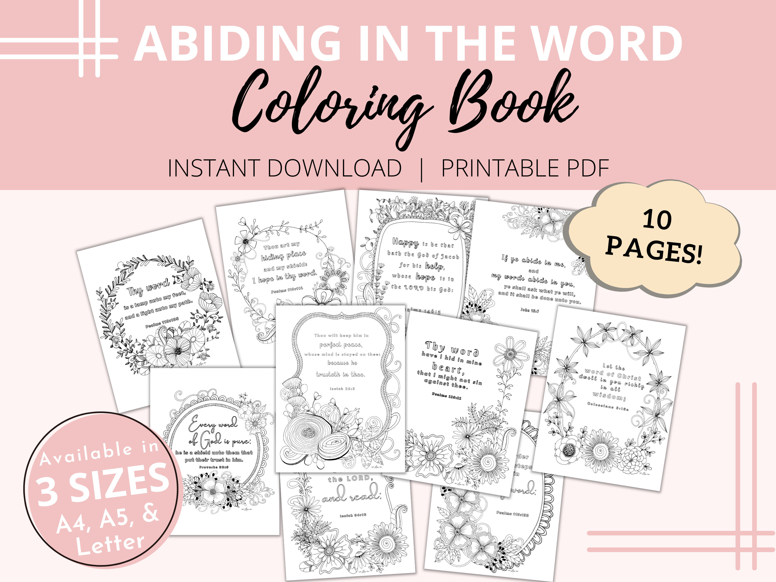 bible-coloring-book-for-adults-bible-verse-coloring-book-etsy