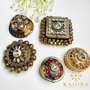 Sindoor Dabba|Kumkum Holder|Kumkum Box|Indian Return Gift|Indian Housewarming|Diwali Gift|Diwali Favors|Puja Favors|Coin Box|Haldi Kumkum