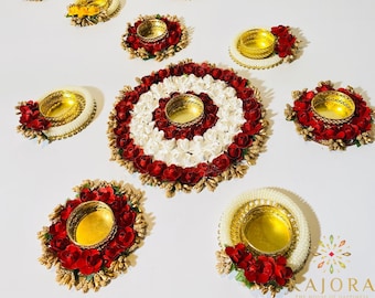 Rangoli|Rangoli Mat|Diwali Decor|Diwali Gift|Gota Rangoli|Rangoli Decor|Diwali Decoration|Rangoli Set|Diwali Rangoli|Puja Decor|Temple Decor