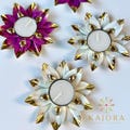 Metal Lotus Diya|Diwali Bulk Gifts|Bulk Diyas|Tealight Holders|Diwali Diyas|Bulk Diwali favors|Diwali Gift|Diwali Decorations|Diwali Decor