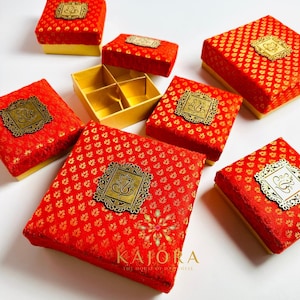 Ganpati Mithai Box|Indian Wedding Favor|Ganpati Favor|Sweets Box|Ladoo Box|Indian Sweet Box|Ganesh Box|Laddoo Box|Potli Box