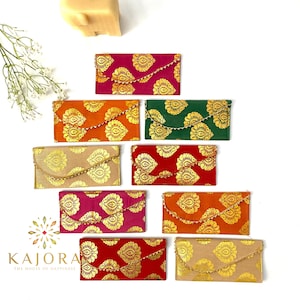 Set of 5 Envelopes|Cash Envelopes|Shagun Envelope|Indian Wedding Favor|Indian Envelope||Money Envelope|Pooja Favor|Gift Envelope