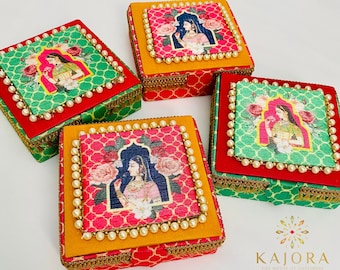 Shagun Box|Mehendi Favors|Indian Jewelry Box|Bachelorette Favors|Bridesmaid|Indian Favor|Indian Wedding Favor|Indian Gifting Box|Karwachauth