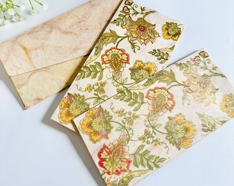 Set of 10 Paper Cash Envelopes|Cash Envelopes|Shagun Envelope|Indian Wedding Favor|Indian Envelope||Money Envelope|Pooja Favor|Gift Envelope
