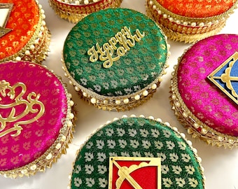 Ladoo Box|Lohri Favors|Mithai Steel Box|Desi Gift Boxes|Indian Favor Boxes|Laddoo Box|Sweets Box|Puja Favor|Makar Sankranti