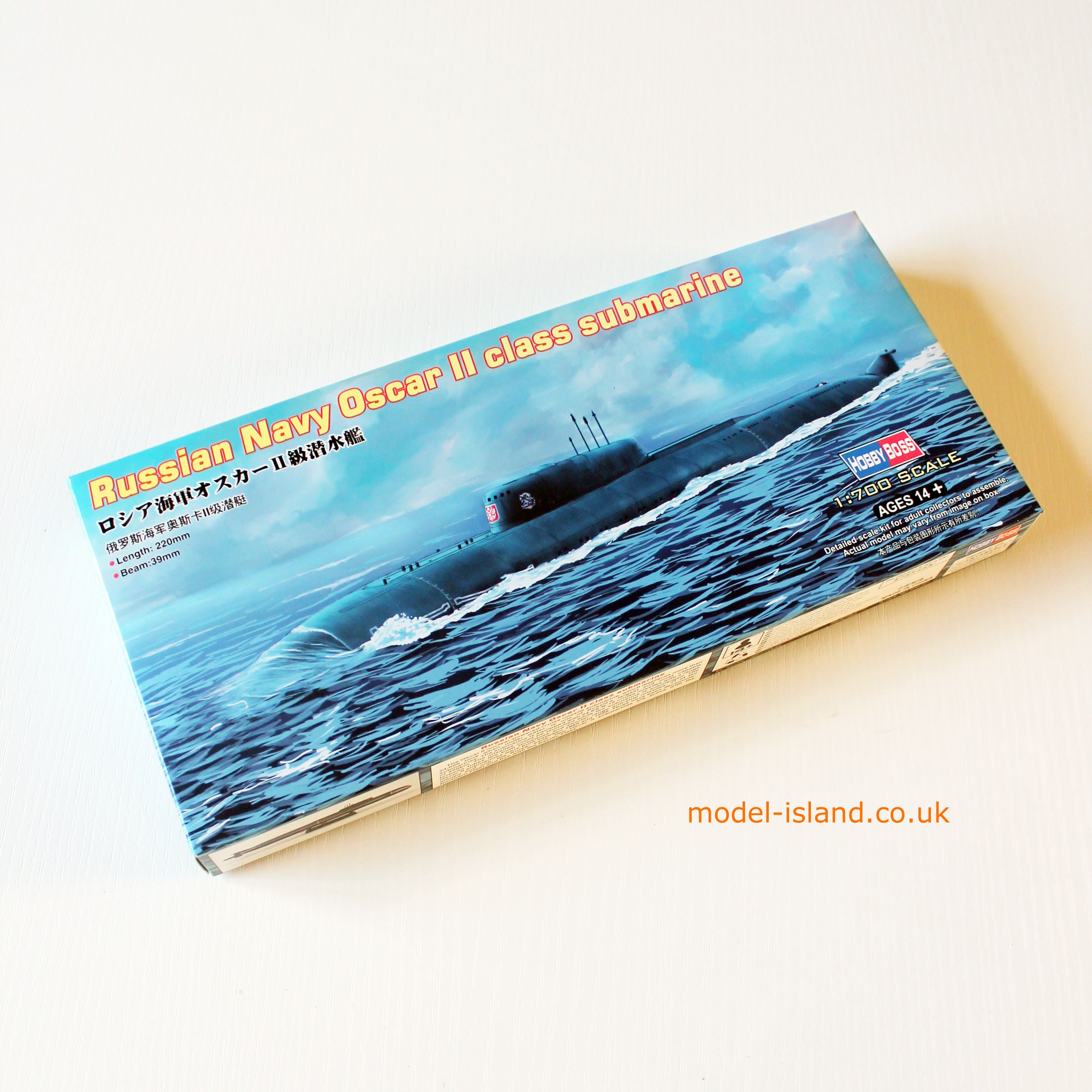 Hobby Boss Modellbausatz: Russian Navy Oscar II Class U-Boot – Detailreich Für Sammler