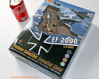 Easy Model 37142 Fighter EF-2000A RSAF Pre-Built Model Scale 1/72