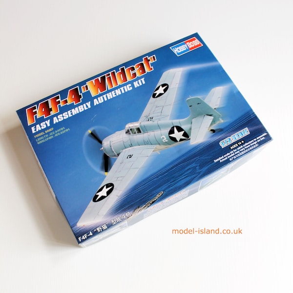 Hobby Boss 80220 F4F-4 Wildcat Plastic Assembly Model Kit Scale 1/72