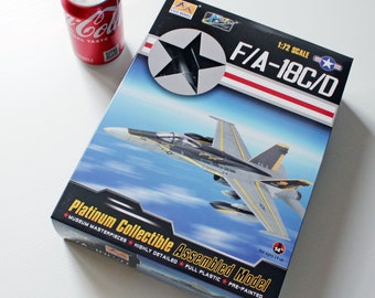 Easy Model 37119 Fighter F/A-18D US Marine Vwfa(AW)-225 CE-01 Pre-Built Model Scale 1/72