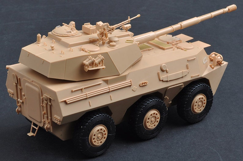 Hobby Boss 82485 PLA PTL-02 Wheeled Tank Destroyer Plastic Assembly Model Kit Scale 1/35 image 10