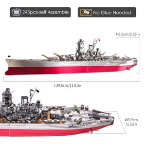 Amazon.com: Piececool 3D Metal Puzzle Military Watercraft