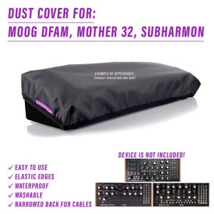 DUST COVER for MOOG Dfam / Mother-32 / Subharmonicon / Spectravox