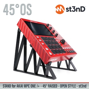 STAND for AKAI MPC One / One+ - 45 Degrees - Raised - Open Style