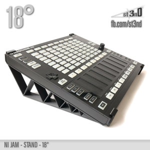 STAND for NI Maschine JAM - 18 Degrees - 3d Printed - 100% Buyer Satisfaction