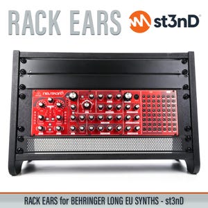 RACK EARS for BEHRINGER 80hp Eurorack Case Synths (Neutron / Pro-1 / K-2 / Proton)