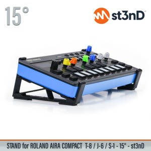 Roland AiraJ-6・T-8・S-1コンパクトシリーズ用3段木製ラックの
