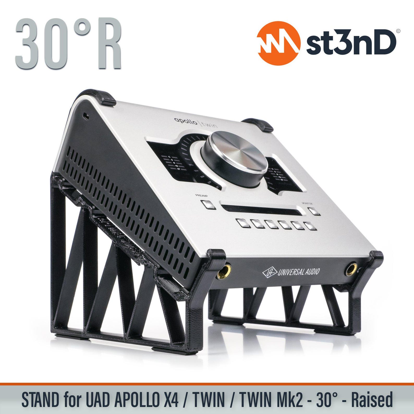 STAND for UAD Apollo Twin - Apollo Twin Mkii - Apollo X4 - 30 Degrees ...
