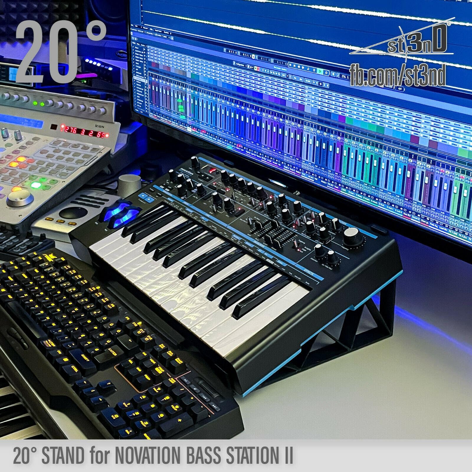 STAND for NOVATION BASS Station 2 Afx Station 20 Degrees Etsy