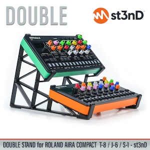 DOUBLE STAND for Roland AIRA Compact T-8 / J-6 / S-1