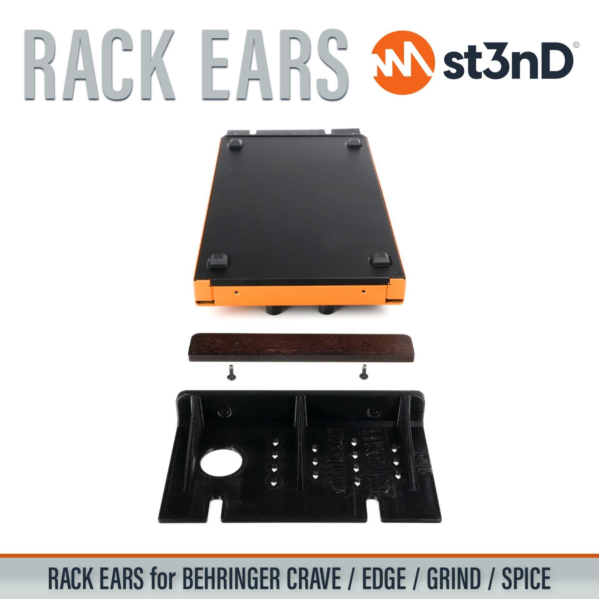 BEHRINGER Crave / Edge / Grind / Spice用ラックイヤー（パッチ 