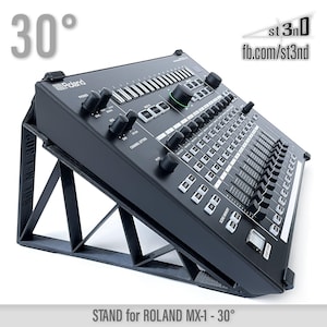 STAND for ROLAND MX-1 - 30 Degrees - 3d Printed- 100% Buyers Satisfaction - st3nD