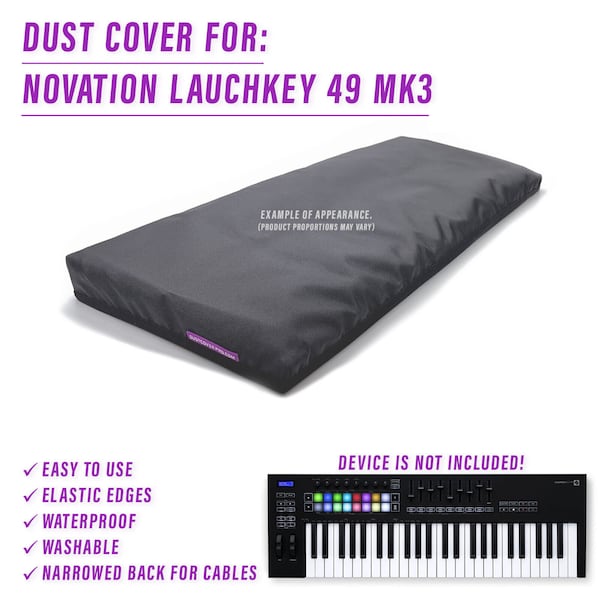 DUST COVER for Novation LAUNCHKEY 49 Mk3