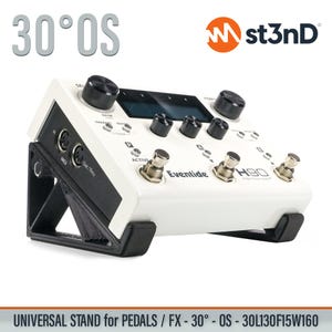 SOPORTE UNIVERSAL para PEDALES / Fx - 30 grados - 30l130f15w160 (Strymon BigSky / Eventide H90)