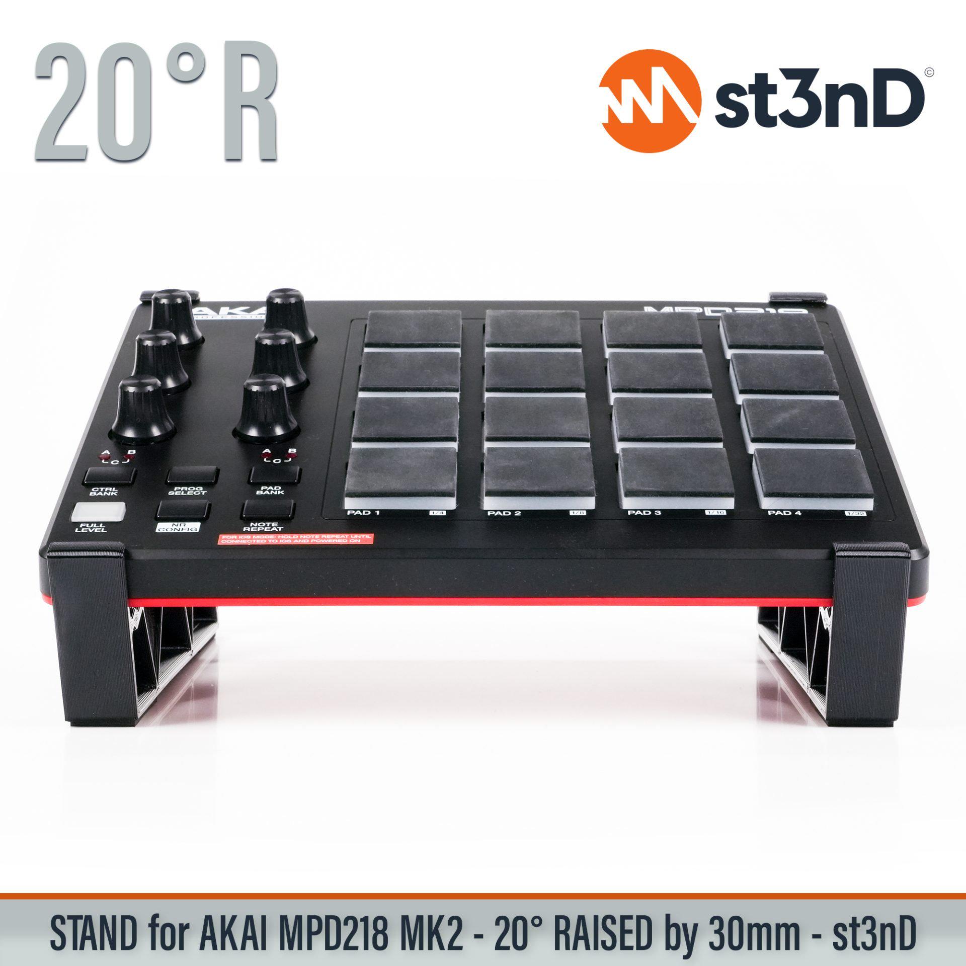 STAND for Akai MPD218 - 20 - Raised (by 30mm) - Etsy Israel