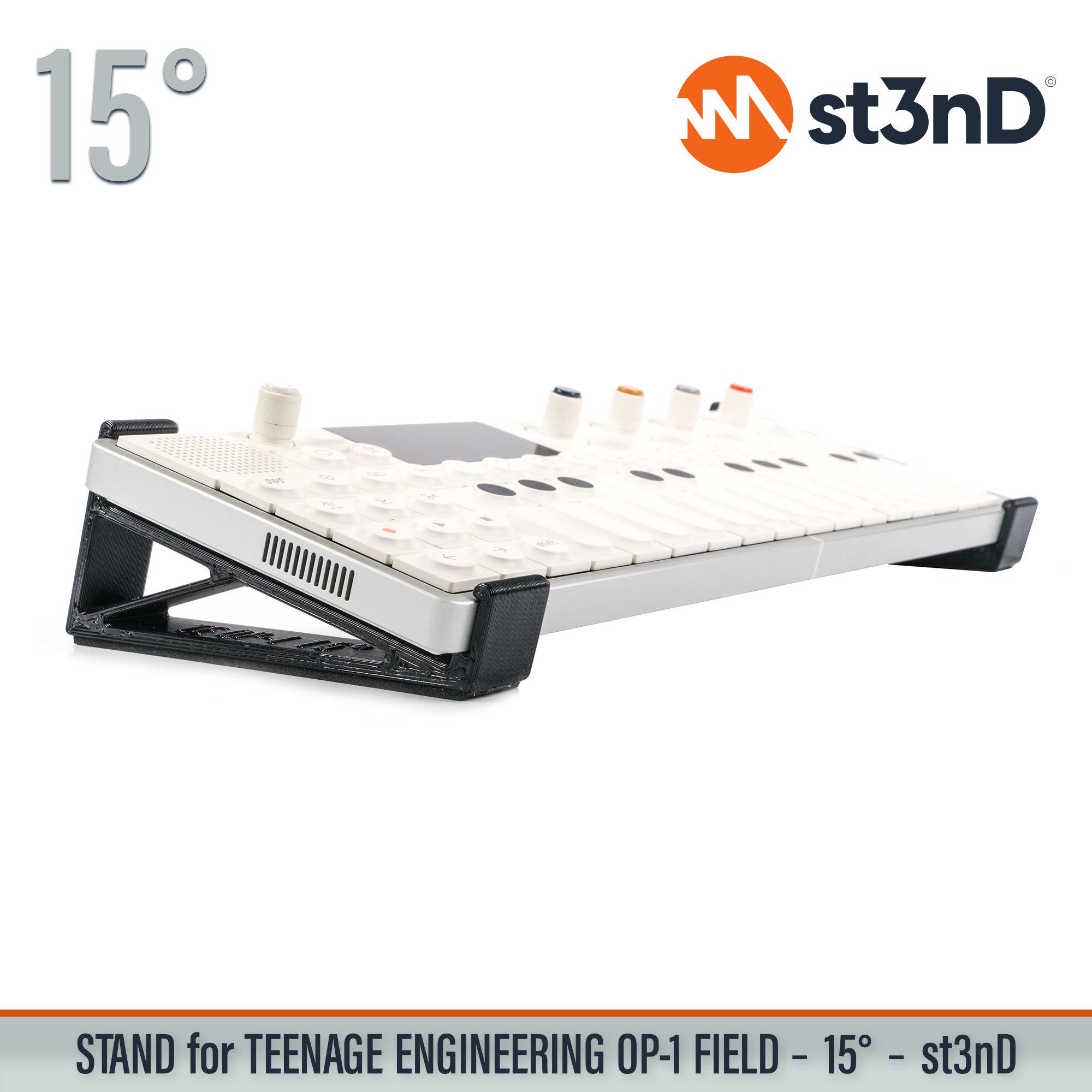 STAND for Teenage Engineering OP-1 Field -15 degrees
