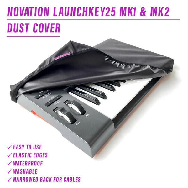 DUST COVER for Novation LAUNCHKEY 25 Mk1 / Mk2