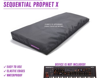 DUST COVER for SEQUENTIAL Prophet X - Waterproof, easy to use, elastic edges