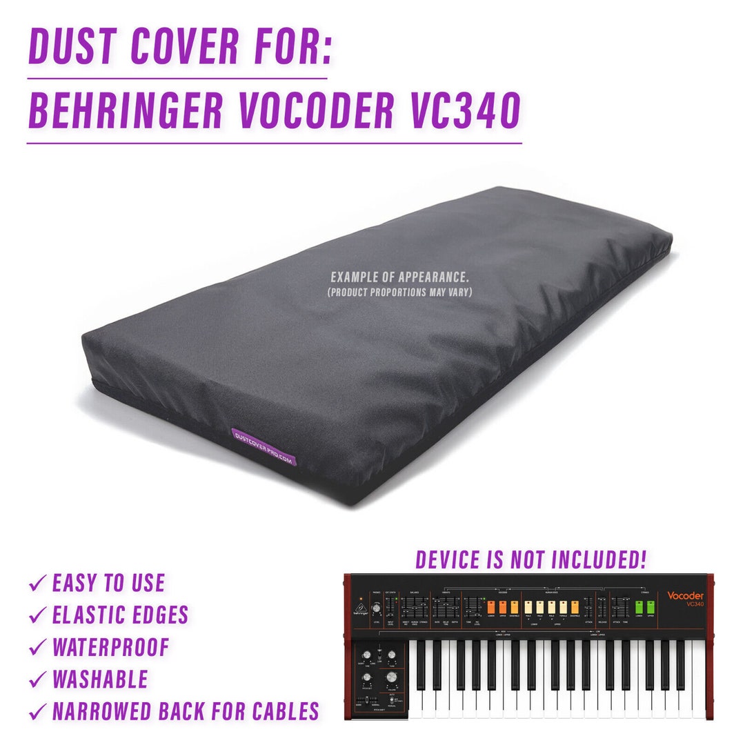Buy DUST COVER for BEHRINGER Vocoder VC340 Waterproof Easy to Use