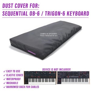 COPERTURA ANTIPOLVERE per Sequential OB-6 / Trigon-6
