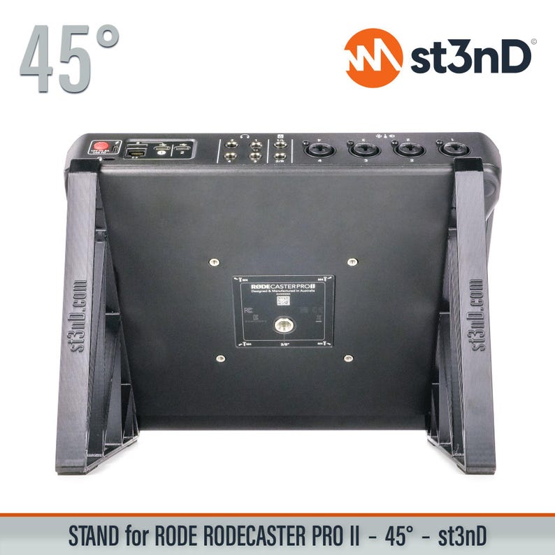 Rodecaster Pro Stand Riser STAND for RODE RODECASTER Pro 2 - 45 Degrees - Etsy