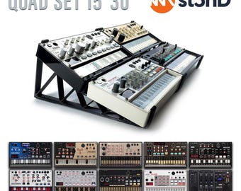 QUAD Set STAND for Korg Volca Series - 15 & 30 Degrees - st3nD - 100% Buyer Satisfaction