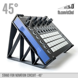 STAND for NOVATION CIRCUIT - 45 Degrees - 3d printed - 100% Buyer Satisfaction
