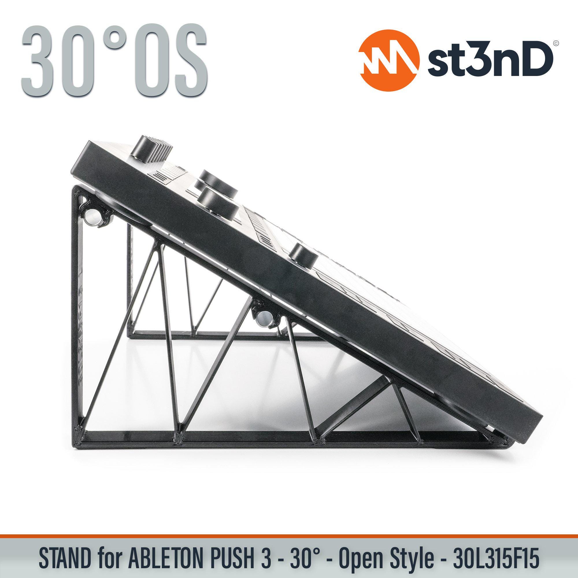 ABLETON PUSH 3 / Push 3 Standalone用スタンド - 30度 - オープン