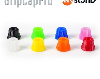 GripCapPro - Encoder Knob Cap Set for 6mm Knurled Shaft Potentiometers (20 pcs)