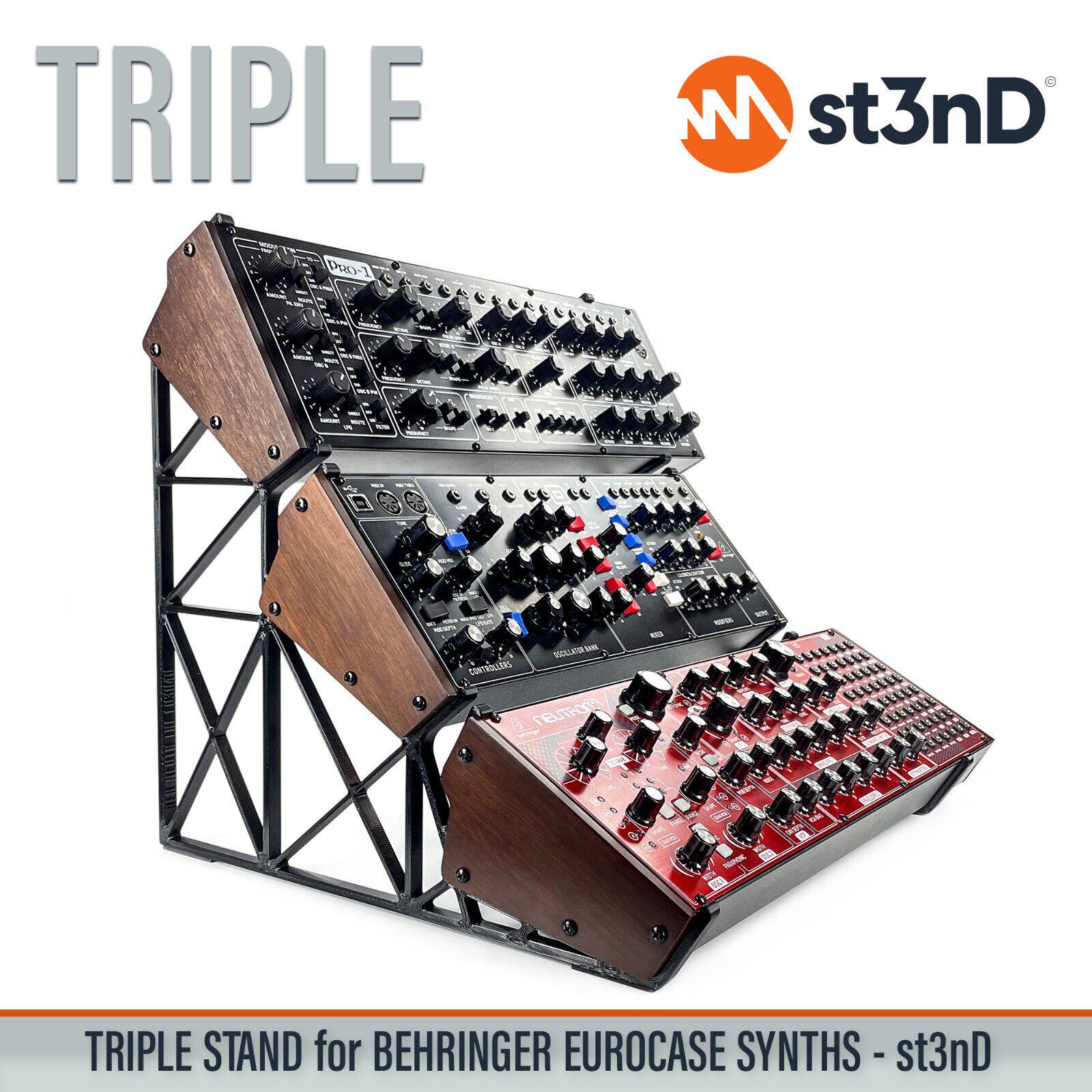 TRIPLE STAND for BEHRINGER 70hp/80hp Eurorack Case Synths - Etsy