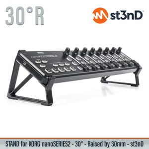 STAND for KORG nanoKONTROL2 - 30 Degrees - Raised (by 30mm)