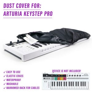 Funda antipolvo para ARTURIA Keystep Pro