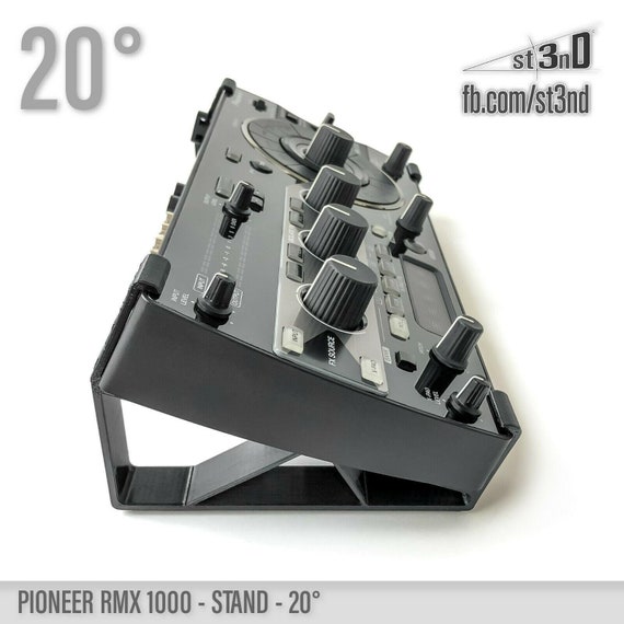STAND for Pioneer Dj RMX-1000 - 20 Degrees - 3D Printed