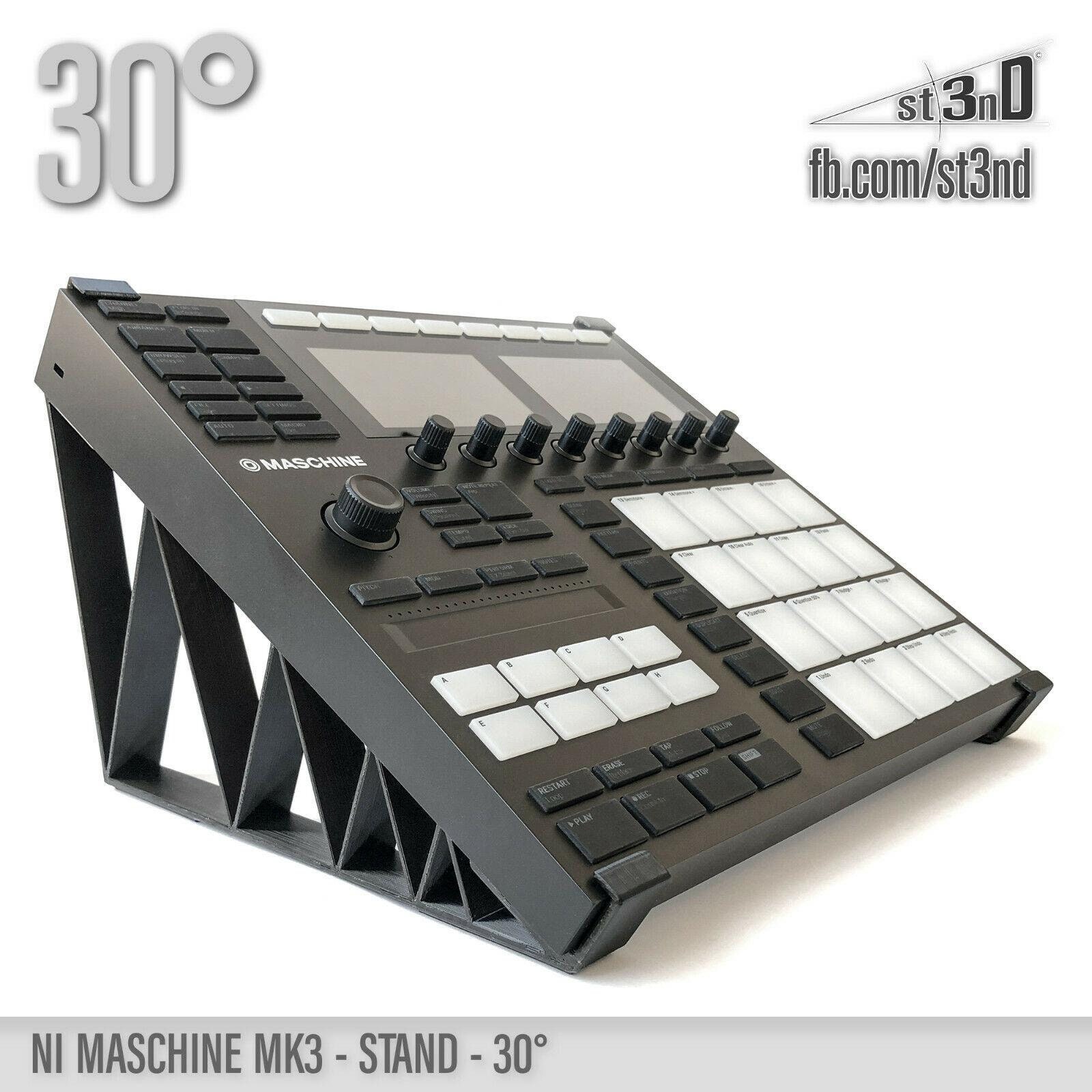 STAND for NI MASCHINE Mk3 30 Degrees 3d Printed 100% Buyer