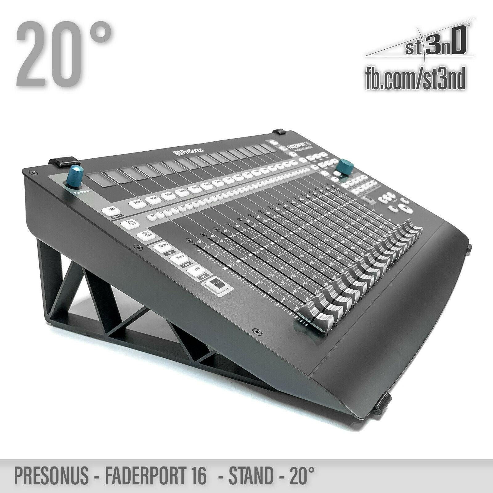 STAND for PRESONUS FADERPORT 16 - 20 Degrees - 3d Printed - 100% Buyers Satisfaction - st3nD