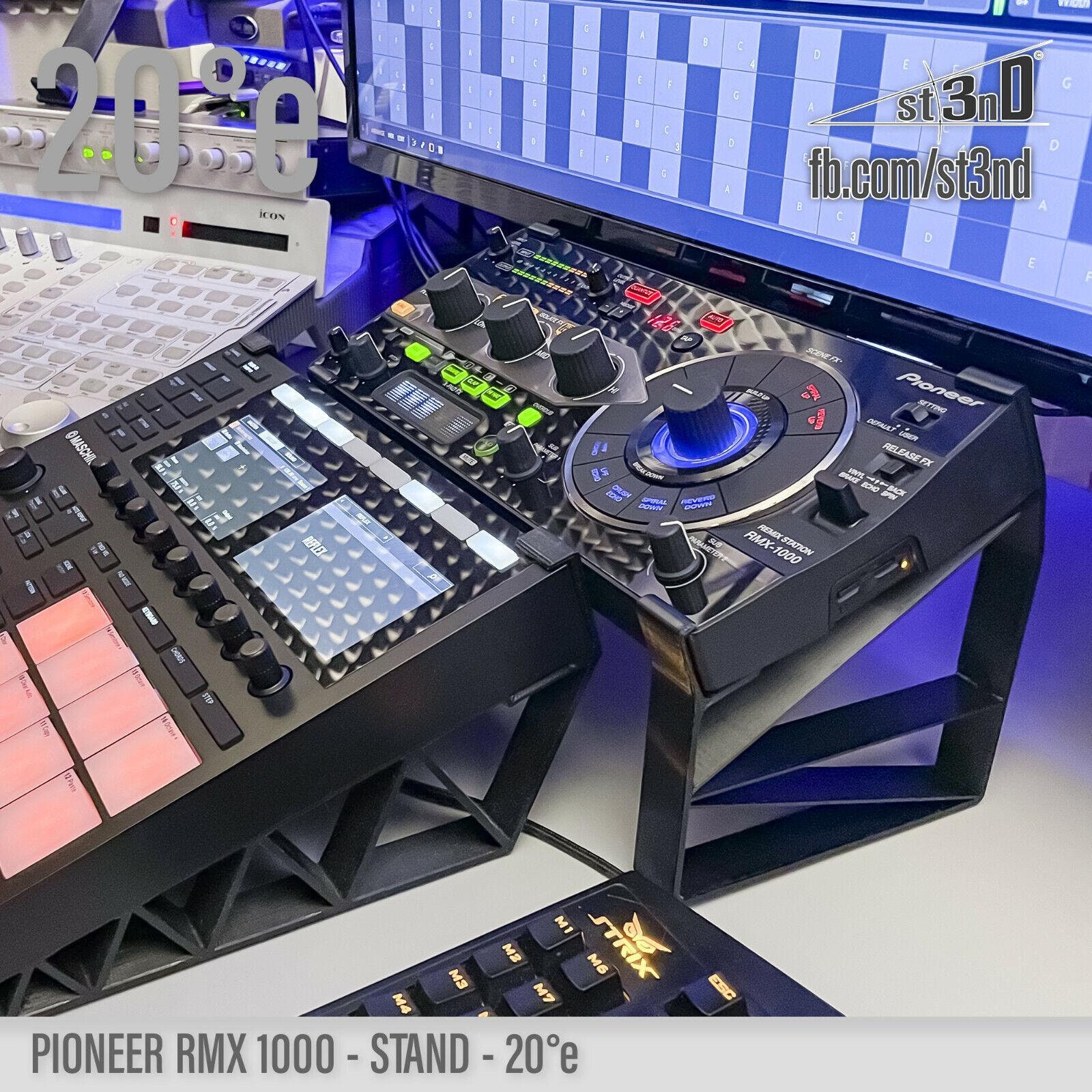 STAND for Pioneer Dj RMX-1000 20 Degrees Elevated 3D Printed 100 ...