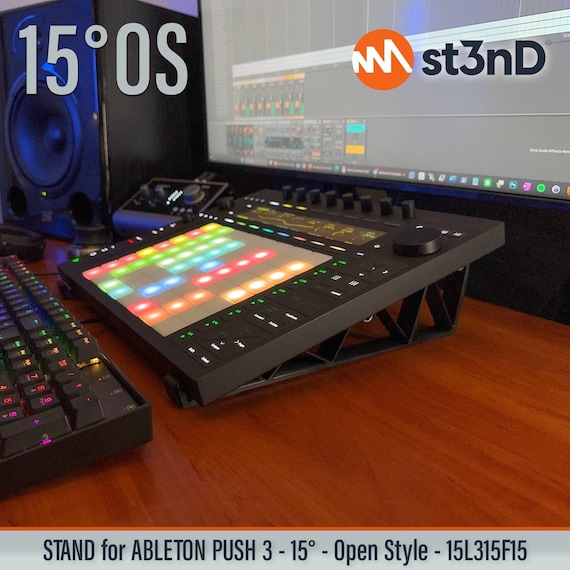 STAND for ABLETON PUSH 3 / Push 3 Standalone- 15 Degrees - Open